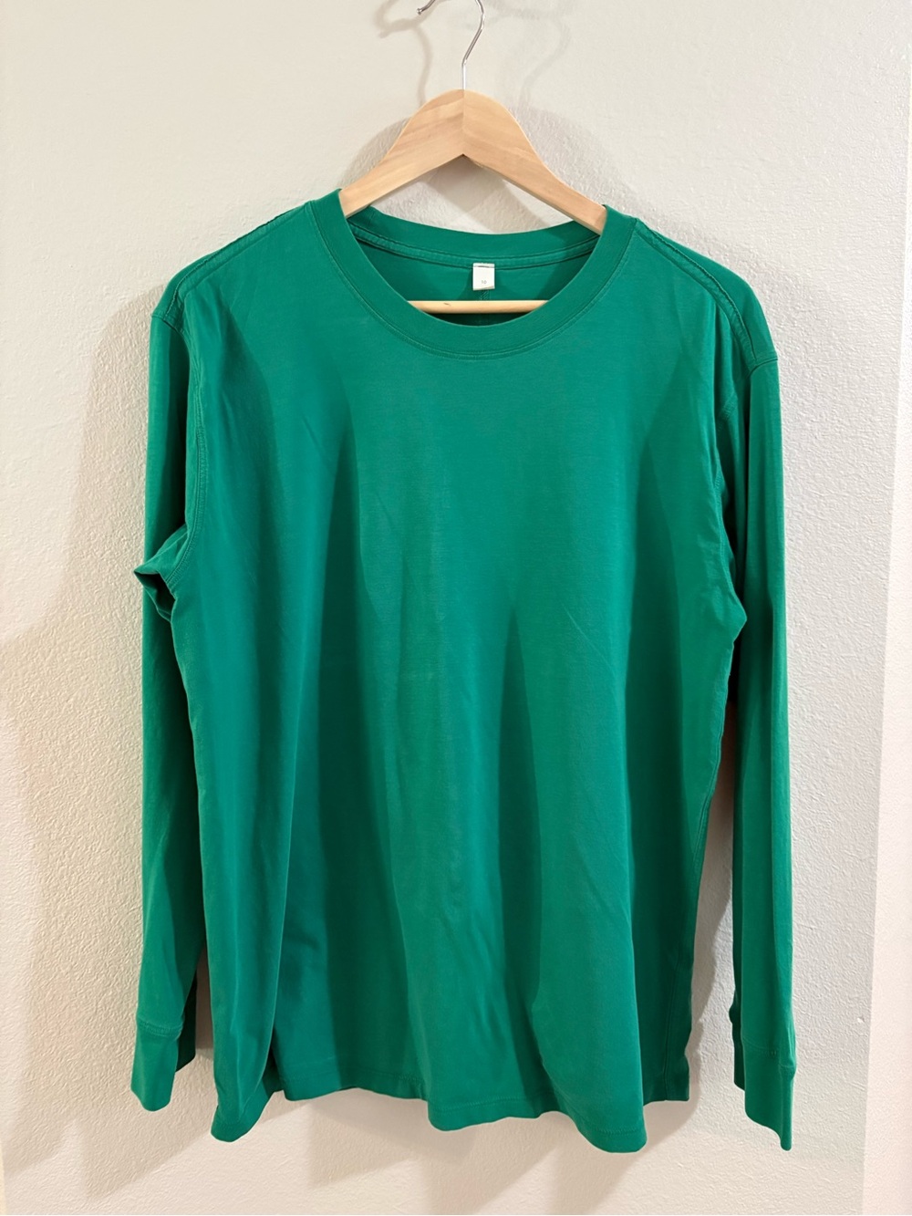 lululemon athletica womens all yours Long Sleeve Crew Tee - Green